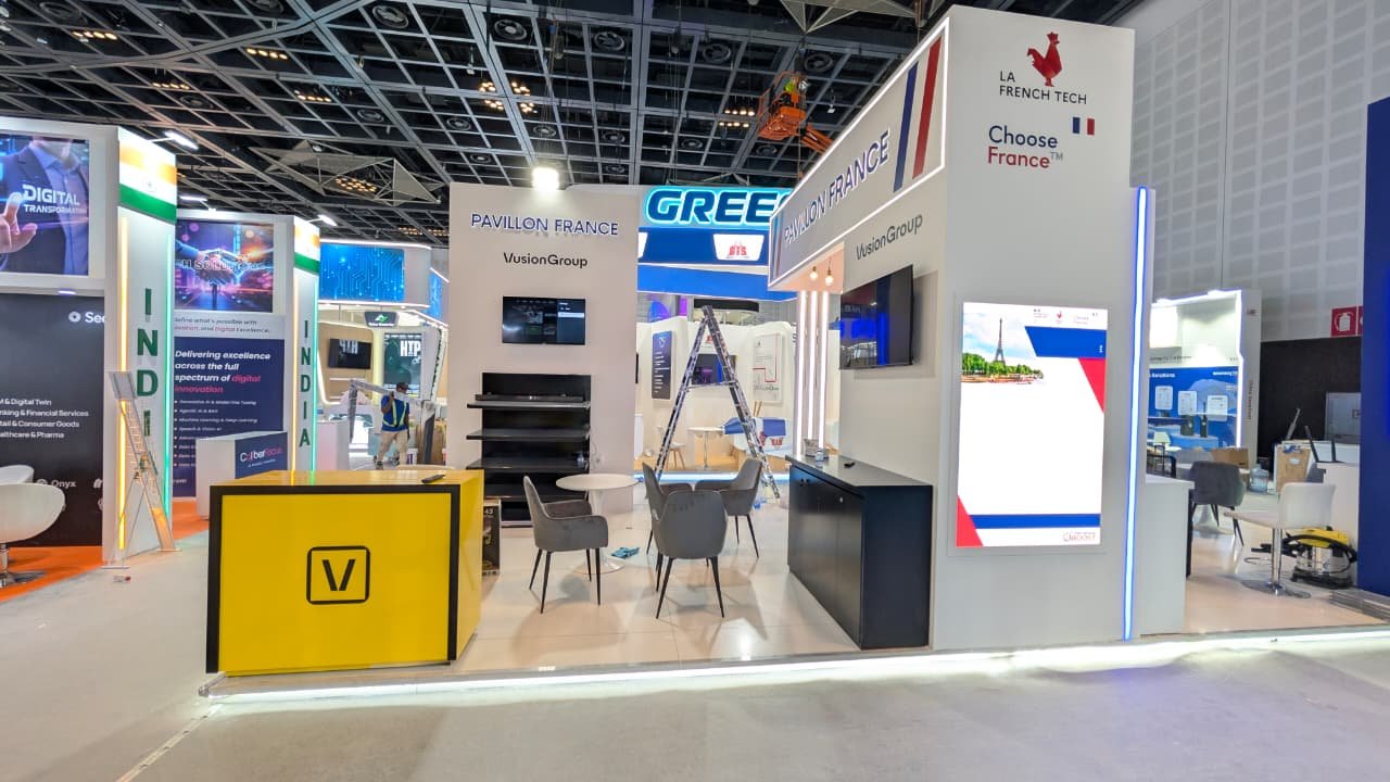 Pavillon France and La French Tech Country Pavilion at Gitex Global by Infinity Exhibit
